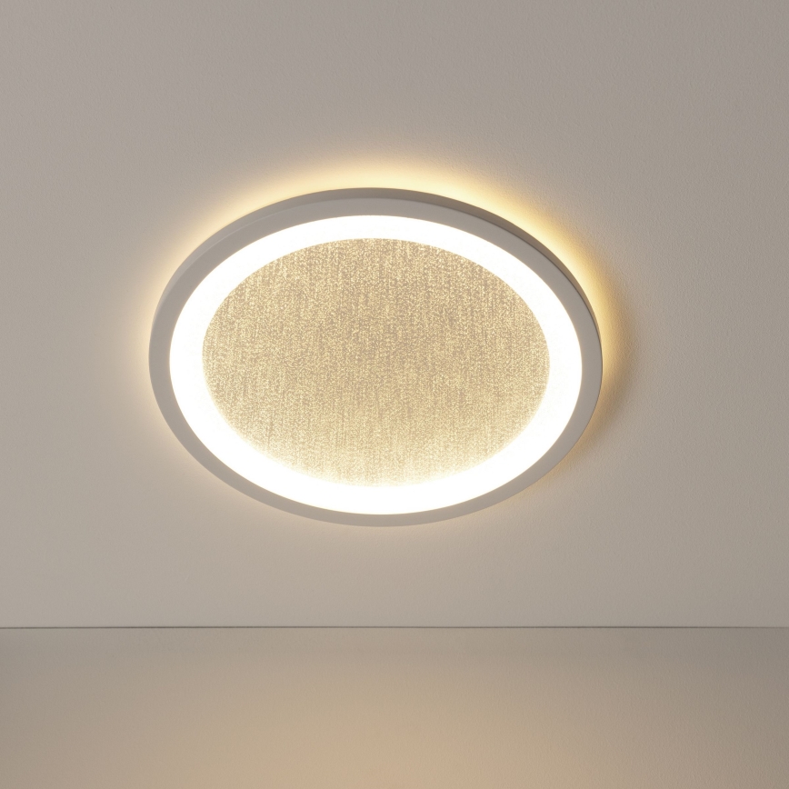 Brilliant - Стельовий RGBW-світильник з регулюванням яскравості TANIDA LED/22W/230V 3000-6500K+ пульт дистанційного керування