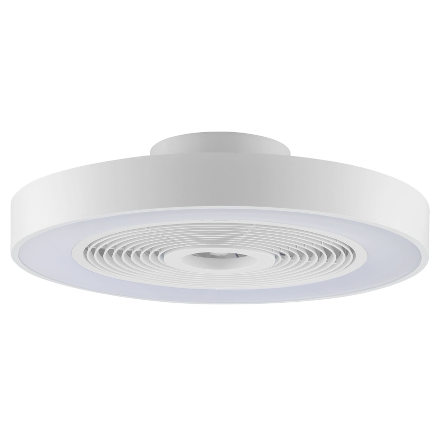 Brilliant - LED RGBW диммируемый потолочный светильник с вентилятором CATANIA LED/37W/230V 2700-6500K диаметр 48,6 см белый + пульт дистанционного управления