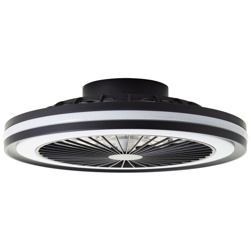 Brilliant - LED RGBW диммируемый потолочный светильник с вентилятором PALMERO LED/40W/230V 2700-6500K диаметр 46,6 cm бежевый + пульт дистанционного управления