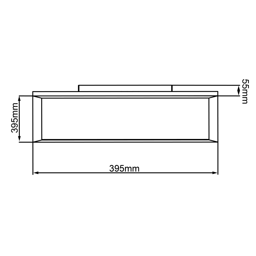 Brilliant - Стельовий RGBW-світильник з регулюванням яскравості ALLIE LED/24W/230V 2700-6500K + пульт дистанційного керування