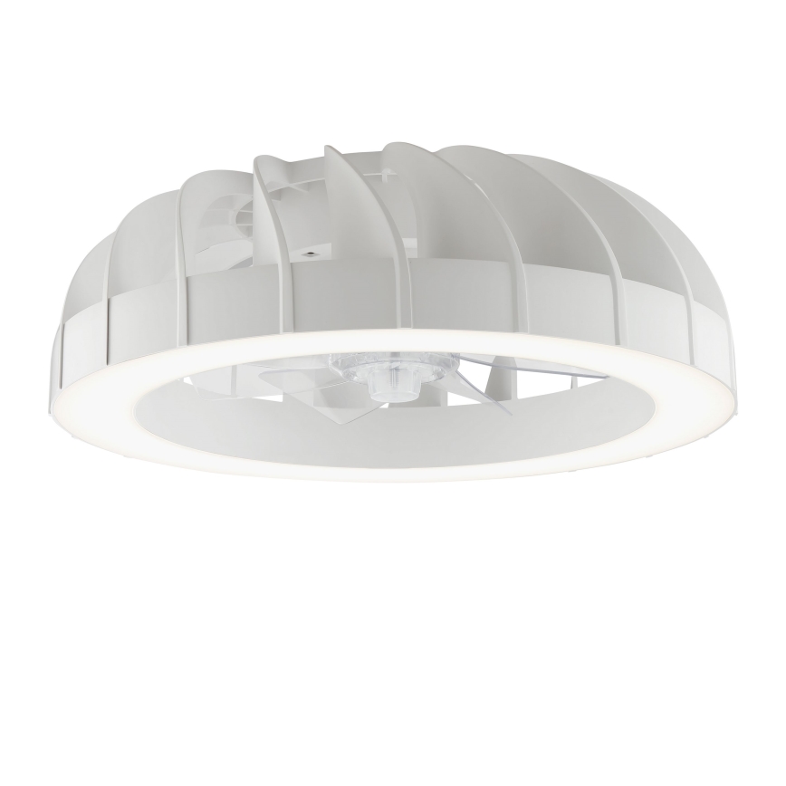 Brilliant - Світлодіодний RGBW регульований стельовий вентилятор зі світлом FANORA LED/30W/230V 2700-6500K діаметр 46 см білий + дистанційне керування