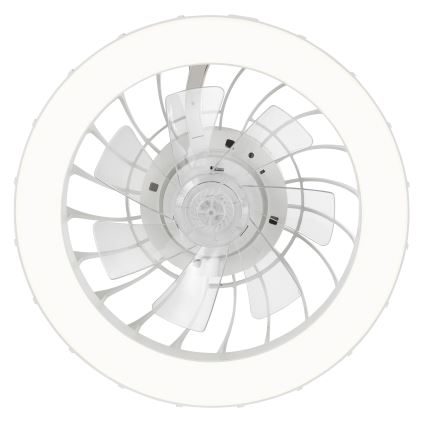 Brilliant - Світлодіодний RGBW регульований стельовий вентилятор зі світлом FANORA LED/30W/230V 2700-6500K діаметр 46 см білий + дистанційне керування