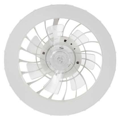 Brilliant - Світлодіодний RGBW регульований стельовий вентилятор зі світлом FANORA LED/30W/230V 2700-6500K діаметр 46 см білий + дистанційне керування
