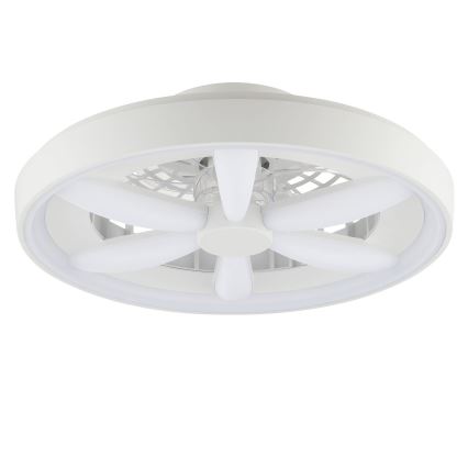Brilliant - LED RGBW Стельовий вентилятор з регулюванням яскравості зі світлом GAIANO LED/48W/230V 2700-6500K білий + пульт дистанційного керування