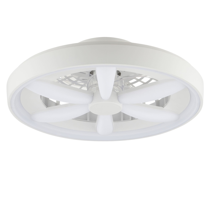 Brilliant - LED RGBW Стельовий вентилятор з регулюванням яскравості зі світлом GAIANO LED/48W/230V 2700-6500K білий + пульт дистанційного керування