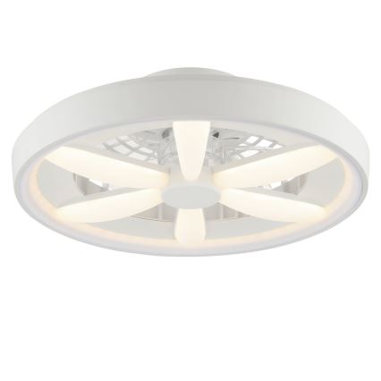 Brilliant - LED RGBW Стельовий вентилятор з регулюванням яскравості зі світлом GAIANO LED/48W/230V 2700-6500K білий + пульт дистанційного керування