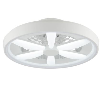 Brilliant - LED RGBW Стельовий вентилятор з регулюванням яскравості зі світлом GAIANO LED/48W/230V 2700-6500K білий + пульт дистанційного керування
