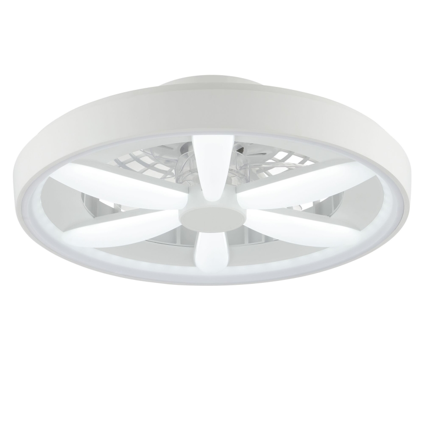 Brilliant - LED RGBW Стельовий вентилятор з регулюванням яскравості зі світлом GAIANO LED/48W/230V 2700-6500K білий + пульт дистанційного керування