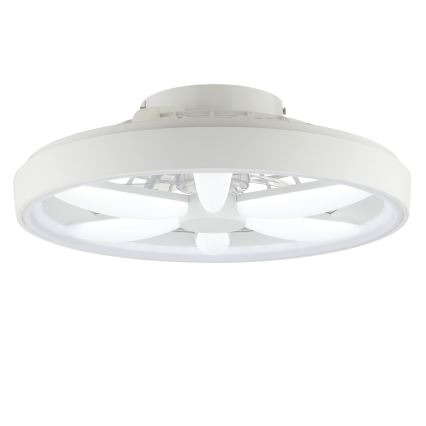 Brilliant - LED RGBW Стельовий вентилятор з регулюванням яскравості зі світлом GAIANO LED/48W/230V 2700-6500K білий + пульт дистанційного керування