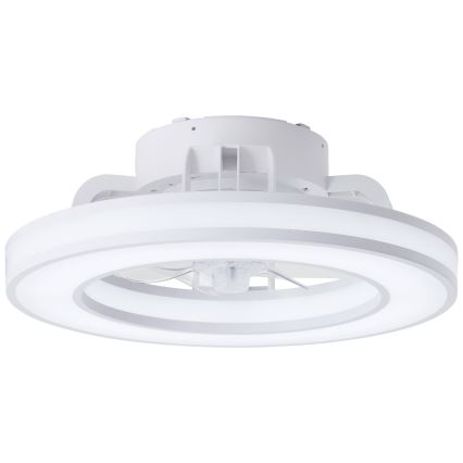 Brilliant - LED RGBW Стельовий вентилятор з регулюванням яскравості MONDELLO LED/26W/230V 2700-6500K діаметр 41,5 см білий + пульт дистанційного керування