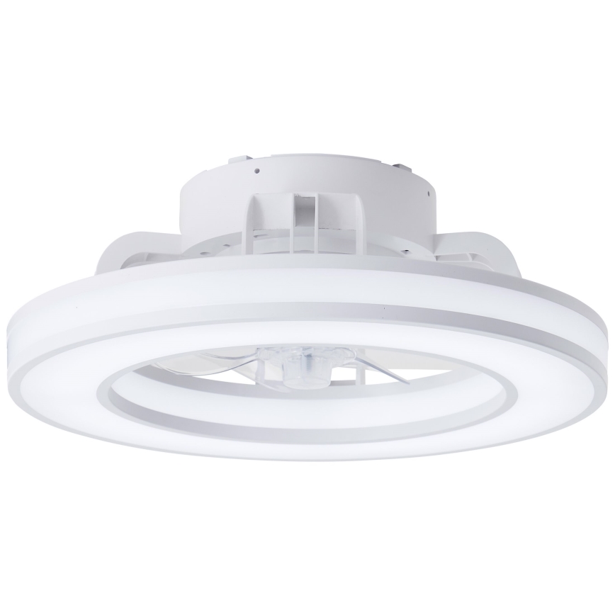 Brilliant - LED RGBW Стельовий вентилятор з регулюванням яскравості MONDELLO LED/26W/230V 2700-6500K діаметр 41,5 см білий + пульт дистанційного керування