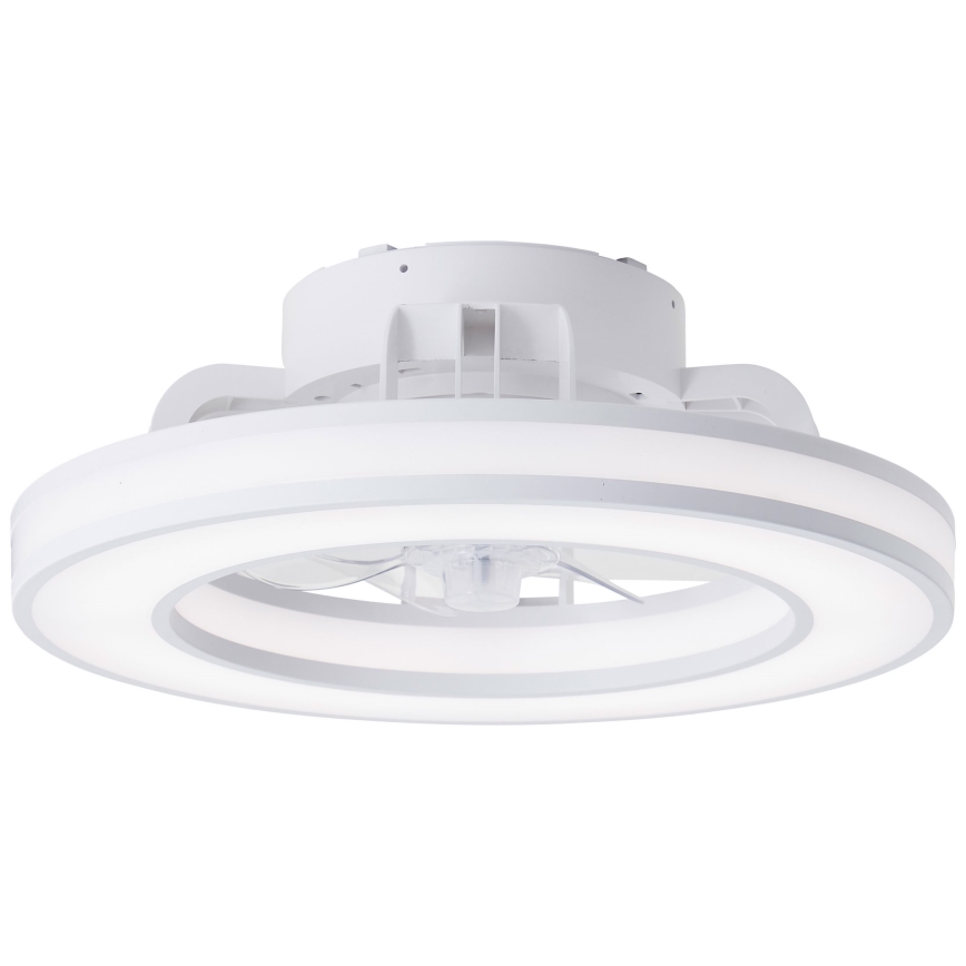Brilliant - LED RGBW Стельовий вентилятор з регулюванням яскравості MONDELLO LED/26W/230V 2700-6500K діаметр 41,5 см білий + пульт дистанційного керування