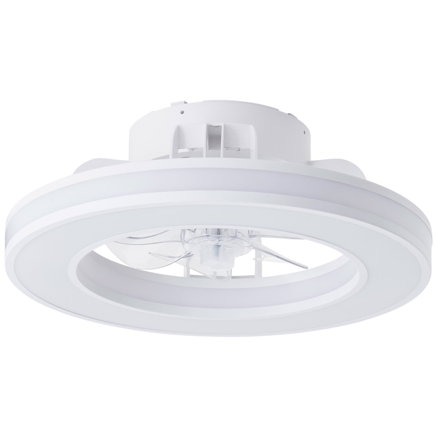 Brilliant - LED RGBW Стельовий вентилятор з регулюванням яскравості MONDELLO LED/26W/230V 2700-6500K діаметр 41,5 см білий + пульт дистанційного керування
