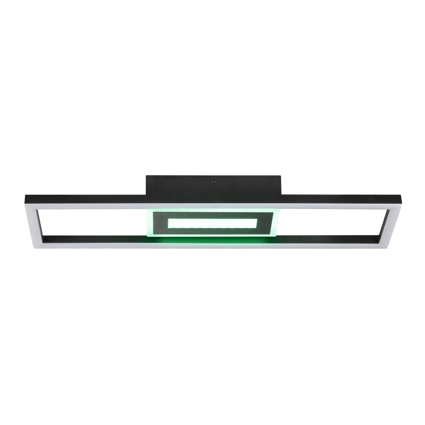 Brilliant - диммируемый потолочный светильник LED RGBW BESSON LED/20W/230V 3000-6500K černá + пульт дистанционного управления