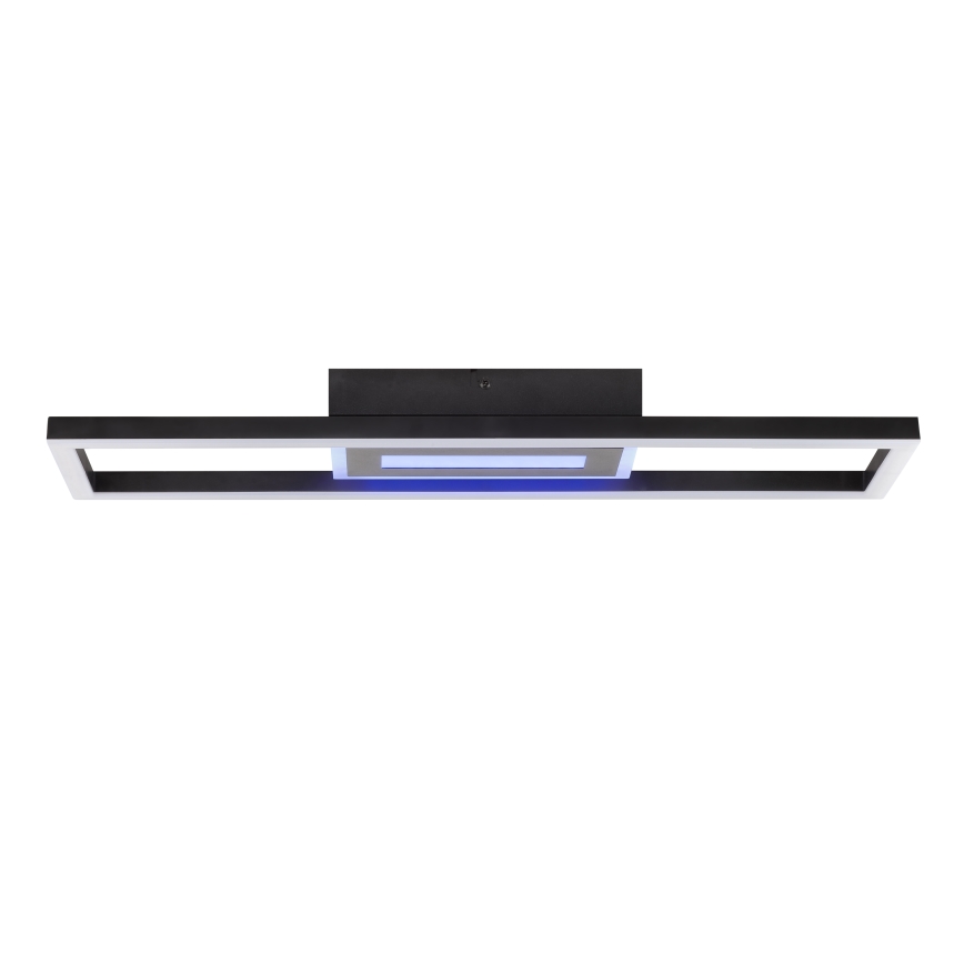 Brilliant - диммируемый потолочный светильник LED RGBW BESSON LED/20W/230V 3000-6500K černá + пульт дистанционного управления