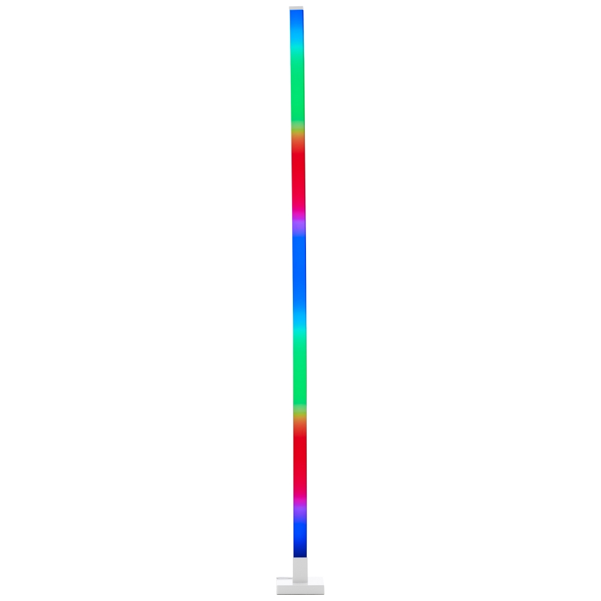 Brilliant - LED RGBW Торшер з регулюванням яскравості NEELE LED/6,5W/230V білий + пульт дистанційного керування