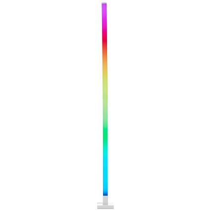 Brilliant - LED RGBW Торшер з регулюванням яскравості NEELE LED/6,5W/230V білий + пульт дистанційного керування