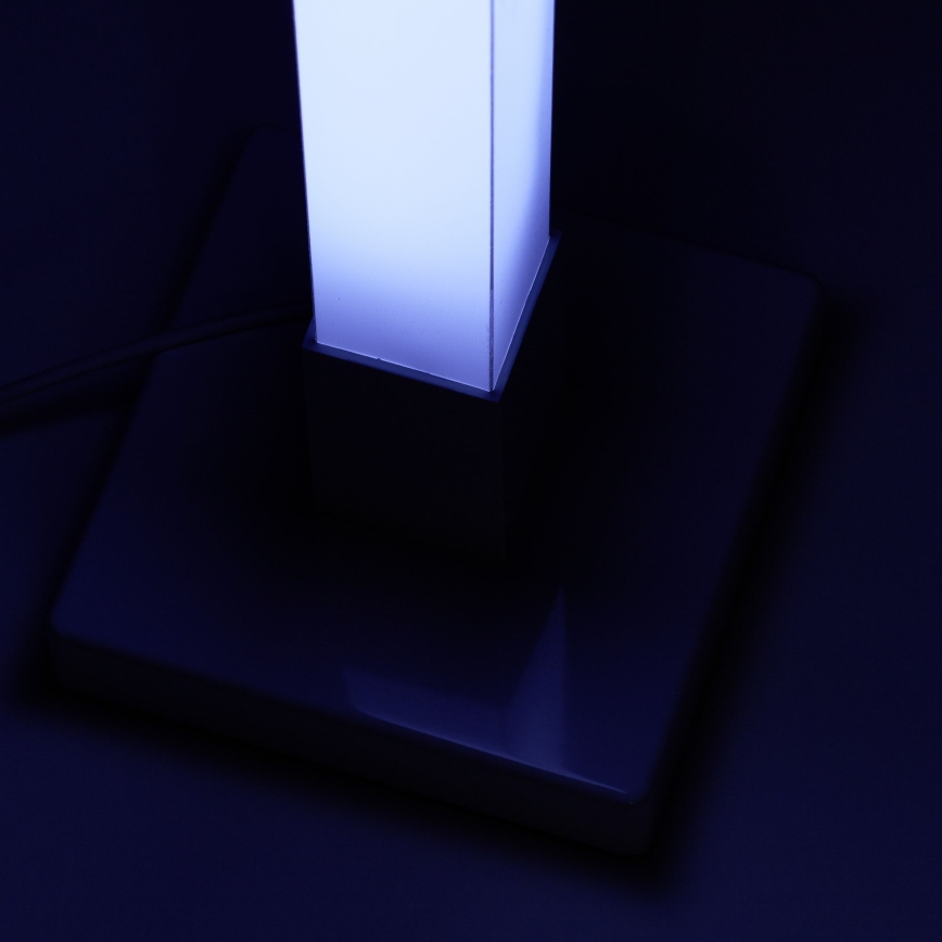 Brilliant - LED RGBW Торшер з регулюванням яскравості NEELE LED/6,5W/230V білий + пульт дистанційного керування