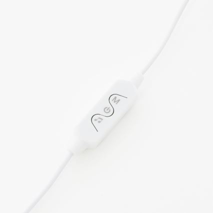 Brilliant - LED RGBW Торшер з регулюванням яскравості NEELE LED/6,5W/230V білий + пульт дистанційного керування