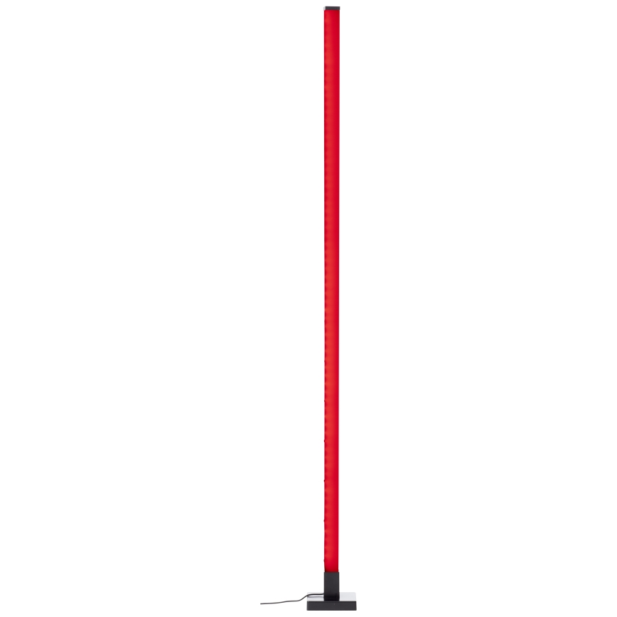 Brilliant - LED RGBW Торшер з регулюванням яскравості NEELE LED/6,5W/230V чорний + пульт дистанційного керування