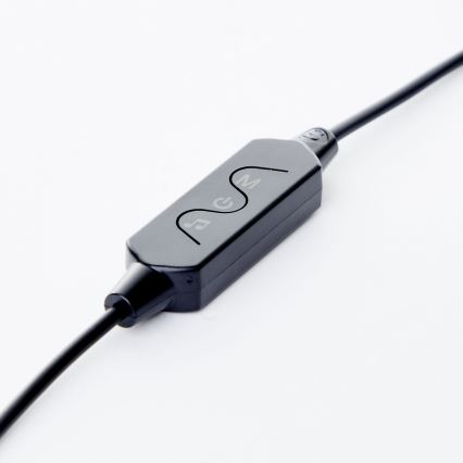 Brilliant - LED RGBW Торшер з регулюванням яскравості NEELE LED/6,5W/230V чорний + пульт дистанційного керування