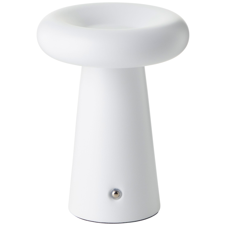 Brilliant - Світлодіодна димована сенсорна зовнішня настільна лампа MUFFIN LED/3W/5V USB 2600 mAh IP44 біла
