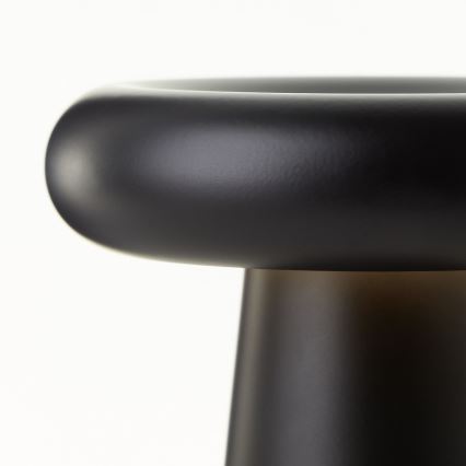 Brilliant - Світлодіодна димована сенсорна зовнішня настільна лампа MUFFIN LED/3W/5V USB 2600 mAh IP44 чорна