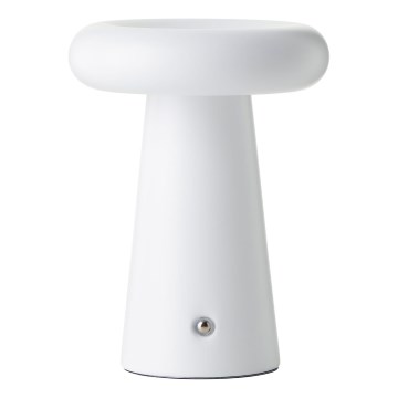 Brilliant - LED Сенсорна вулична настільна лампа з регулюванням яскравості MUFFIN LED/3W/5V USB IP44 білий