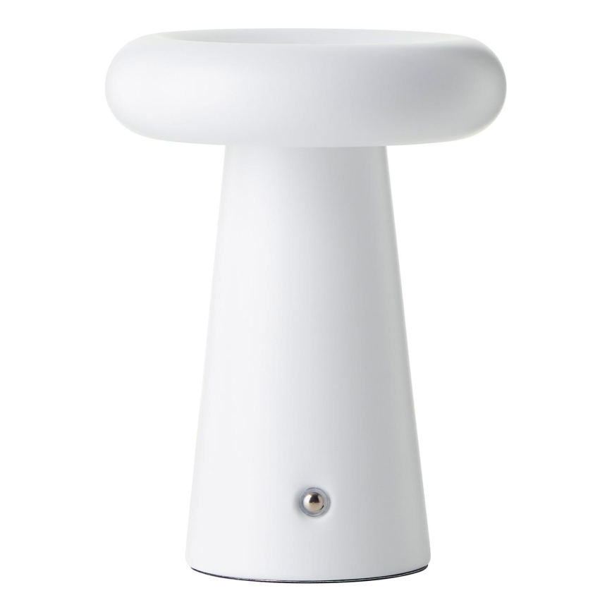 Brilliant - LED Сенсорна вулична настільна лампа з регулюванням яскравості MUFFIN LED/3W/5V USB IP44 білий