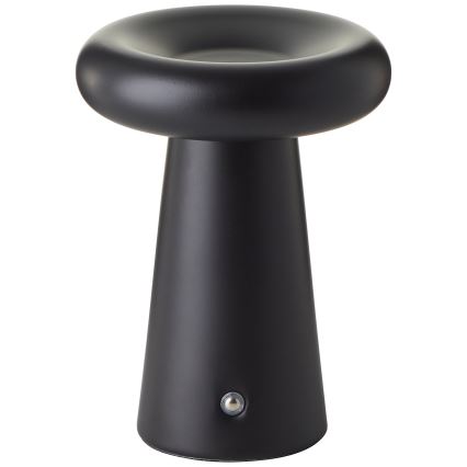 Brilliant - Светодиодная регулируемая сенсорная уличная настольная лампа MUFFIN LED/3W/5V USB 2600 мАч IP44 черная