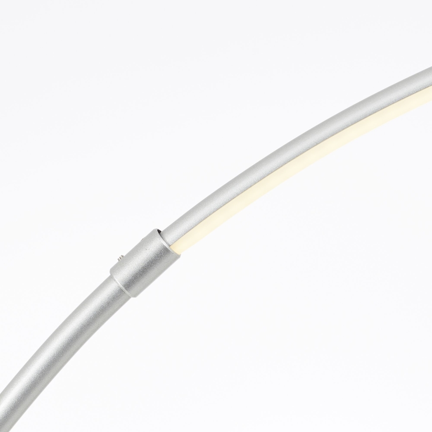 Brilliant - LED Сенсорний торшер з регулюванням яскравості BOW LED/14W/230V 3000/4000/6500K матовий хром