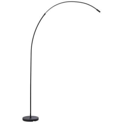 Brilliant - LED Сенсорний торшер з регулюванням яскравості BOW LED/14W/230V 3000/4000/6500K чорний
