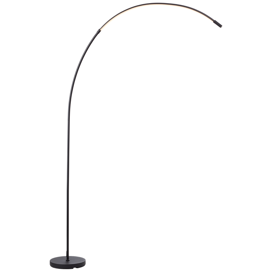 Brilliant - LED Сенсорний торшер з регулюванням яскравості BOW LED/14W/230V 3000/4000/6500K чорний