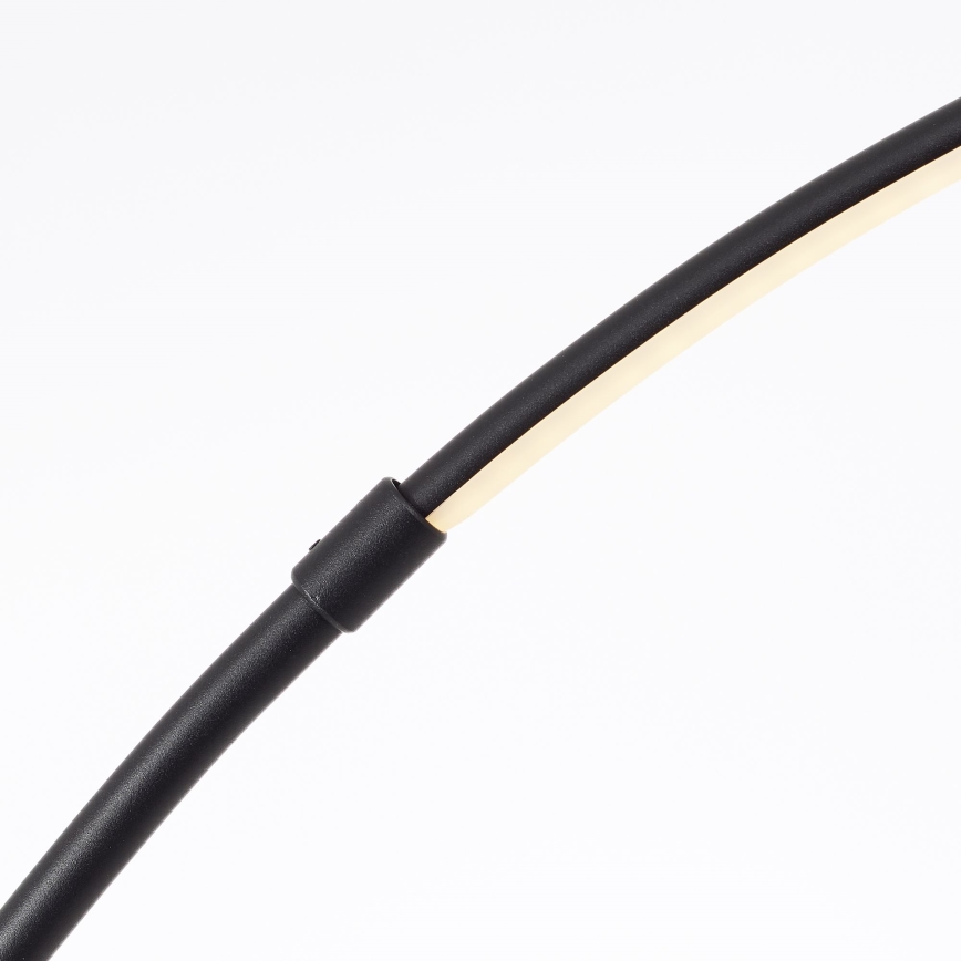 Brilliant - LED Сенсорний торшер з регулюванням яскравості BOW LED/14W/230V 3000/4000/6500K чорний