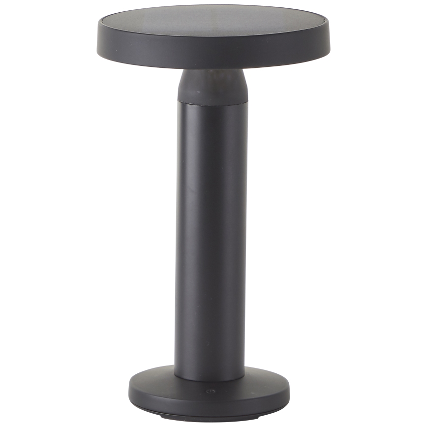 Brilliant - Світлодіодна сонячна сенсорна лампа з регулюванням яскравості MAGUA LED/2W/3,7V 2000 mAh IP44 чорна