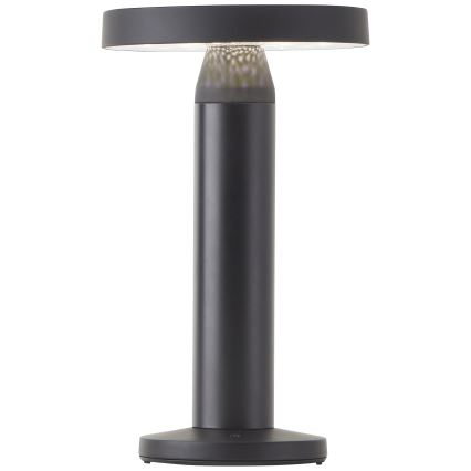 Brilliant - Світлодіодна сонячна сенсорна лампа з регулюванням яскравості MAGUA LED/2W/3,7V 2000 mAh IP44 чорна