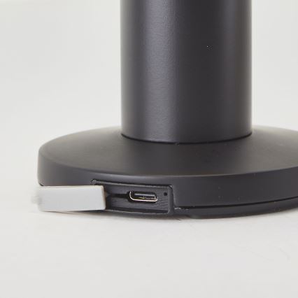 Brilliant - Світлодіодна сонячна сенсорна лампа з регулюванням яскравості MAGUA LED/2W/3,7V 2000 mAh IP44 чорна