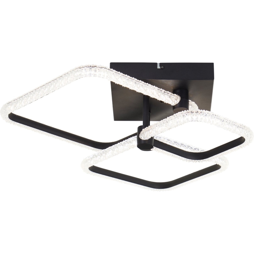 Brilliant - LED стельовий світильник з регулюванням яскравості AYDIN LED/30W/230V 3000-6500K чорний + з пультом дистанційного керування