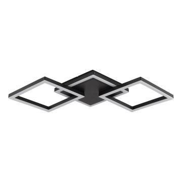 Brilliant - LED стельовий світильник JORVIC LED/21W/230V 28x61,5 cm чорний