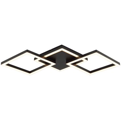 Brilliant - LED стельовий світильник JORVIC LED/21W/230V 28x61,5 cm чорний