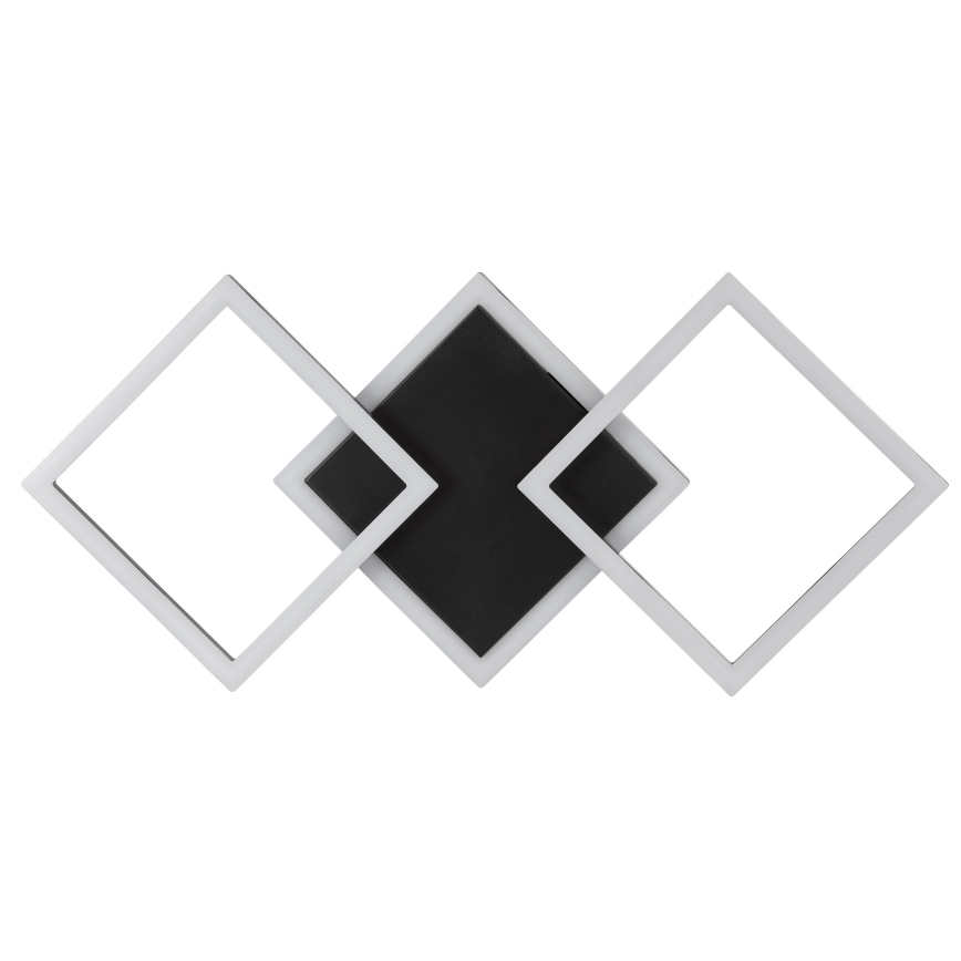 Brilliant - LED стельовий світильник JORVIC LED/21W/230V 28x61,5 cm чорний