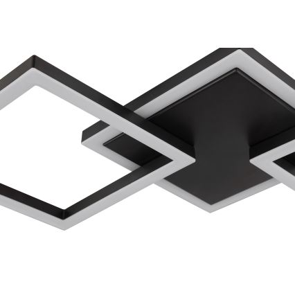 Brilliant - LED стельовий світильник JORVIC LED/21W/230V 28x61,5 cm чорний