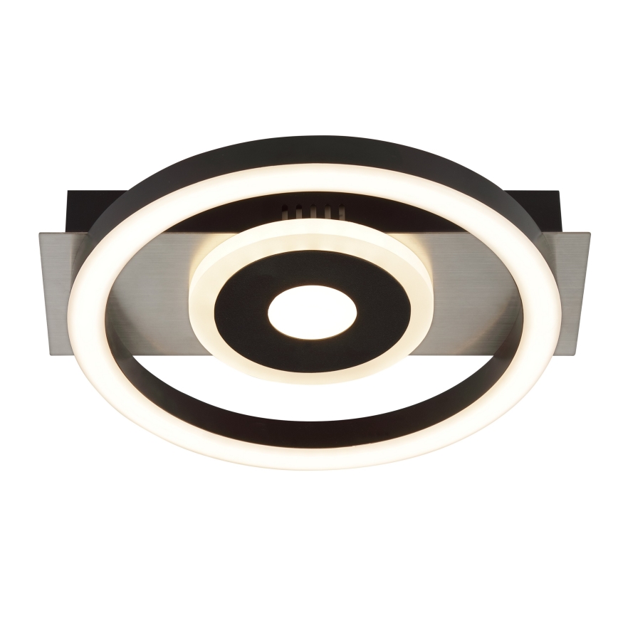 Brilliant - LED стельовий світильник MAUREEN LED/9W/230V з регулюванням яскравості чорний