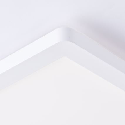 Brilliant - LED стельовий світильник MILTON LED/24W/230V 42x42 cm білий