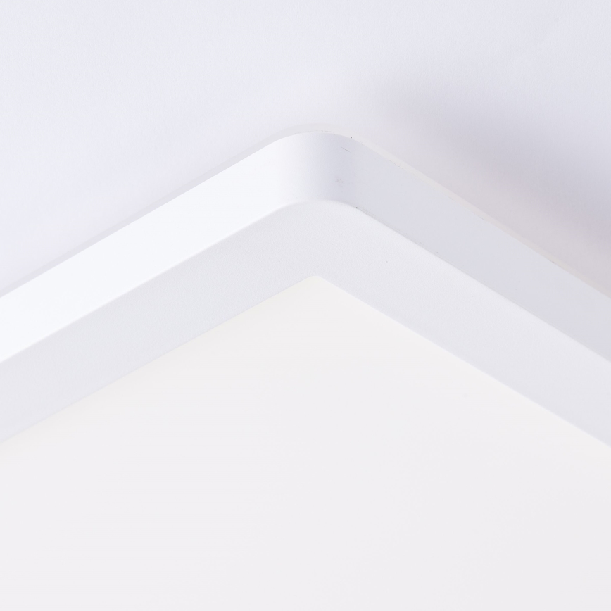 Brilliant - LED стельовий світильник MILTON LED/24W/230V 42x42 cm білий