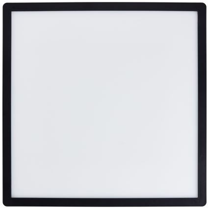 Brilliant - LED стельовий світильник MILTON LED/24W/230V 42x42 см чорний