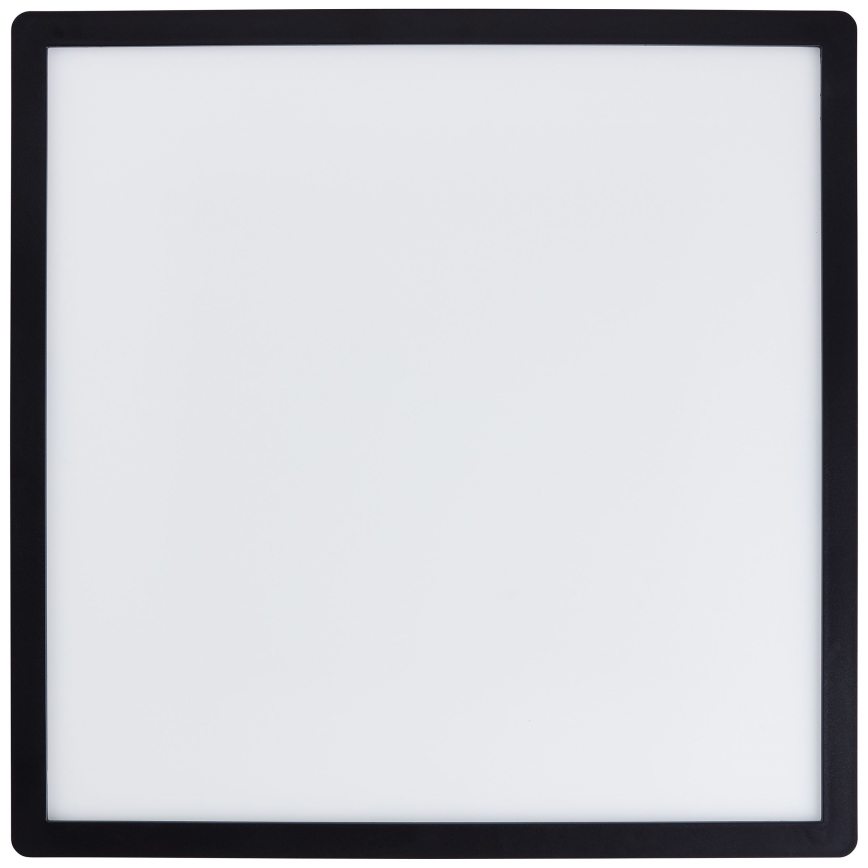 Brilliant - LED стельовий світильник MILTON LED/24W/230V 42x42 см чорний