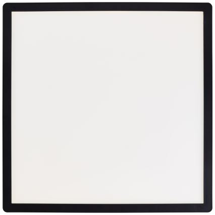 Brilliant - LED стельовий світильник MILTON LED/24W/230V 42x42 см чорний