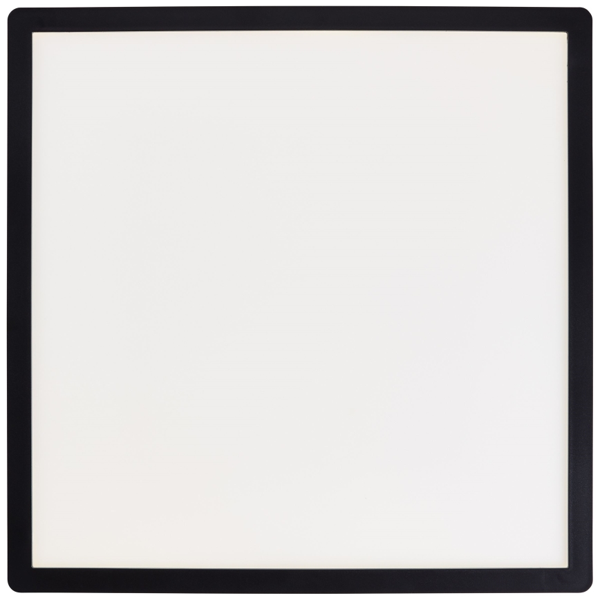 Brilliant - LED стельовий світильник MILTON LED/24W/230V 42x42 см чорний
