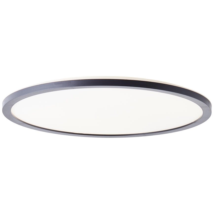 Brilliant - LED стельовий світильник MILTON LED/24W/230V діаметр 42 см чорний